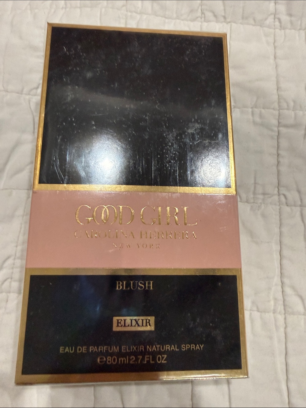 Carolina Herrera Good Girl Blush Elixir - Blush Pink & Black Packaging